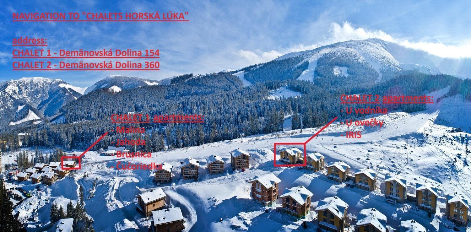 Chalety Horska Luka Jasna Demänovská Dolina Exterior foto